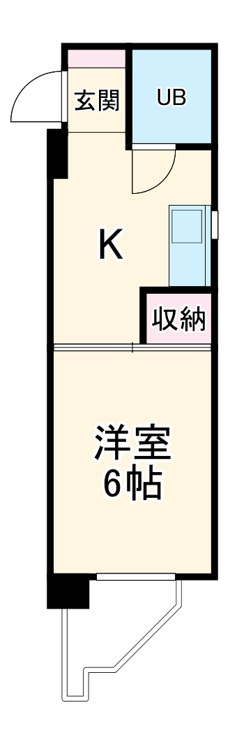 第5七福ビルの間取り