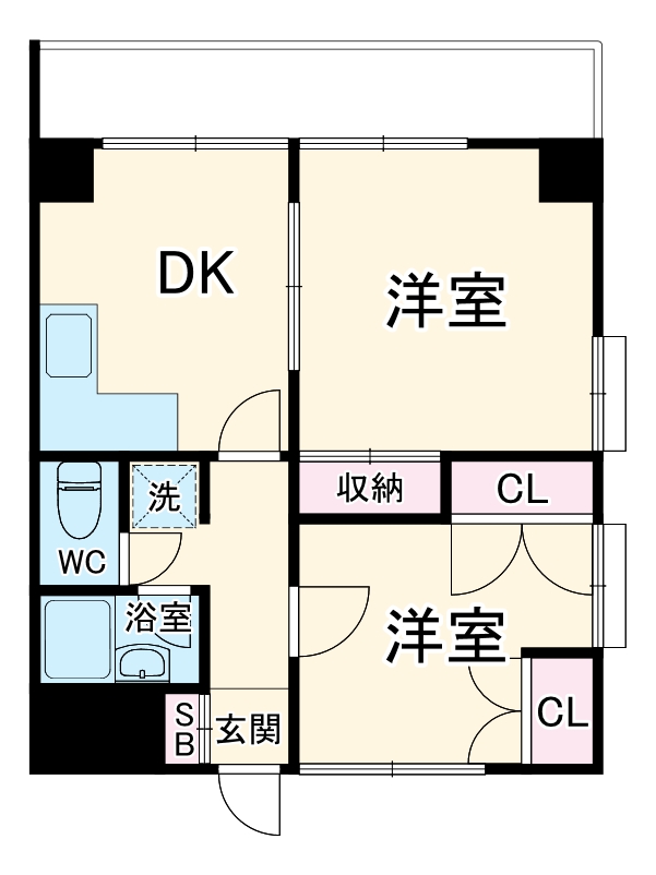 カーサエステレーヤ・305号室の間取り
