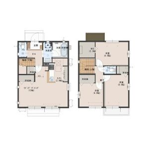 アネックス城南Eの間取り