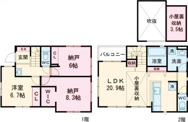 Kolet日野#08の間取り