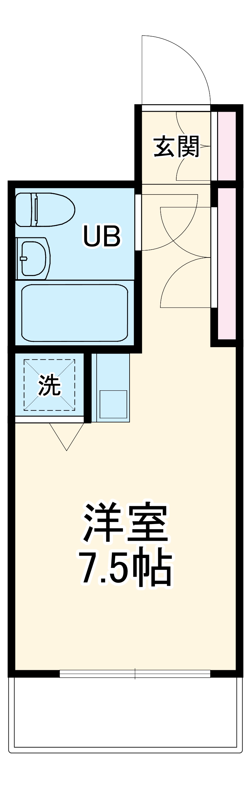 WIN有賀の間取り