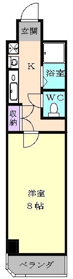 APEX覚王山の間取り