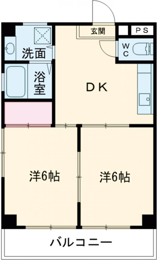 小倉ビル・503号室の間取り
