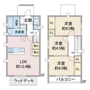 庄南パークの間取り