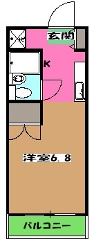 ドエル西船の間取り