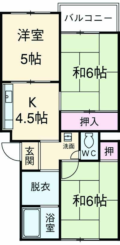 リーベンハイムの間取り