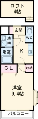 グリーンコートⅡの間取り