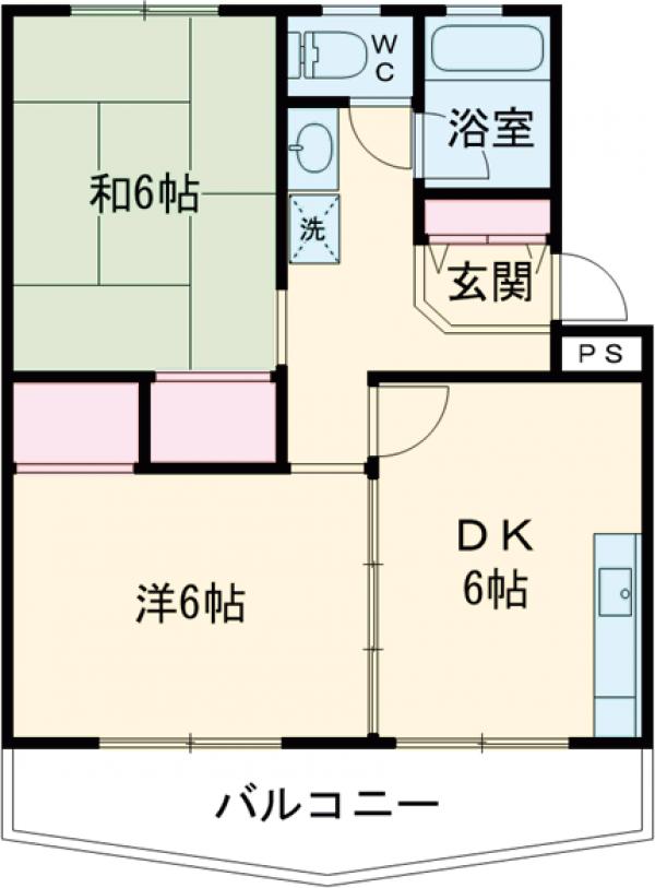 スロープトンハイツの間取り