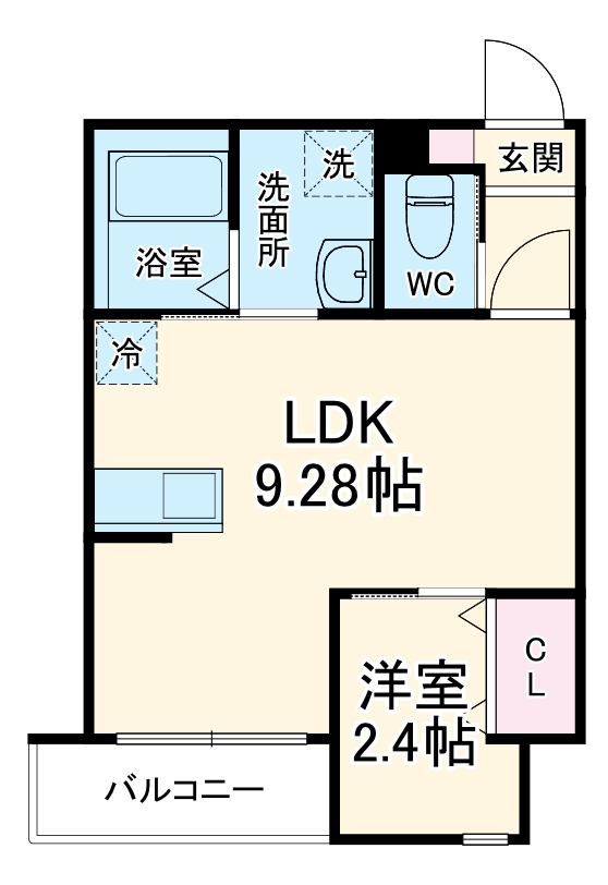 エスペリオ道場南の間取り