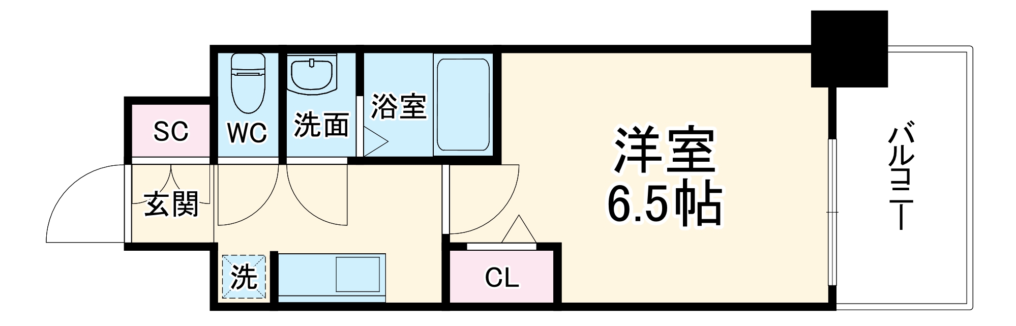 フォーリアライズ淡路ライツの間取り