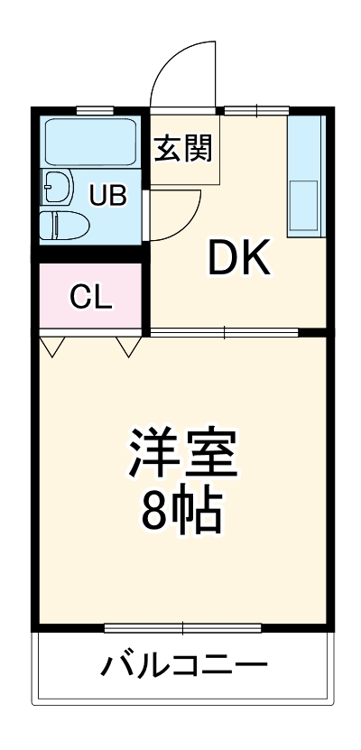 シティハイムプロキオンの間取り