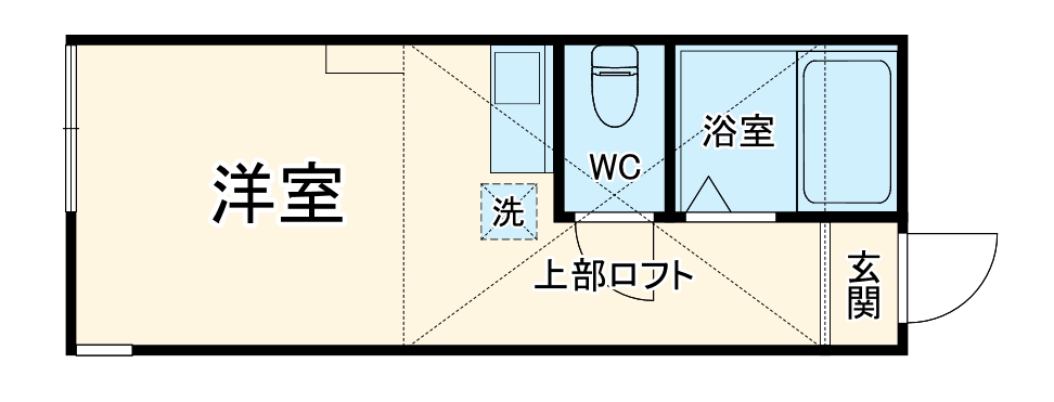 ユナイト希望ヶ丘ヘンリックイプセンの間取り
