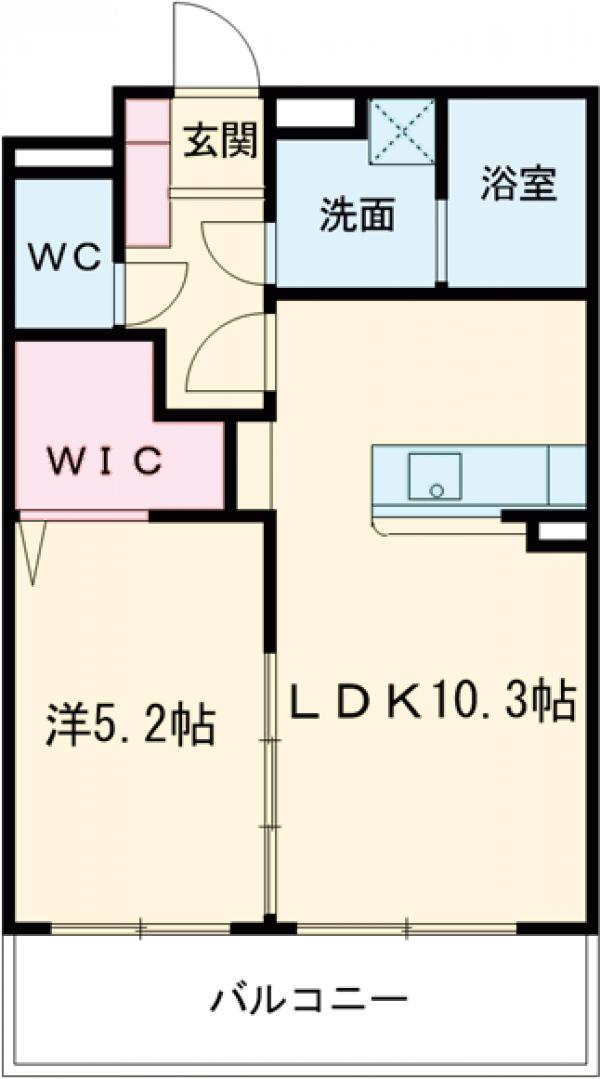 思川レジデンスの間取り