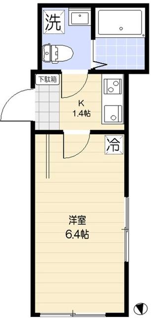 リュクスカーサ東向島・302号室の間取り