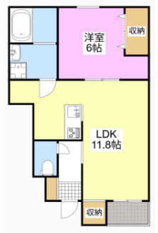 メゾンT・Sの間取り
