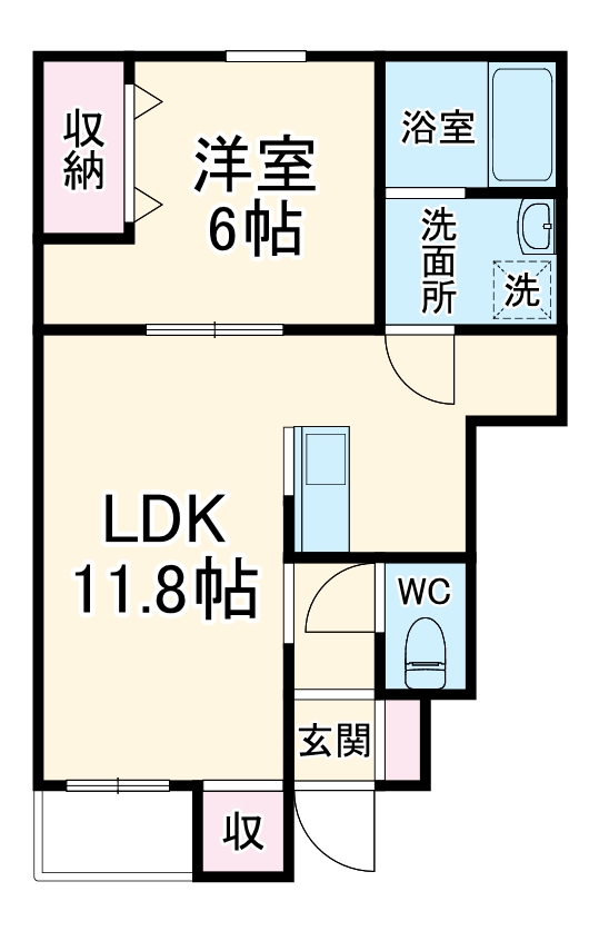 メゾンT・Sの間取り