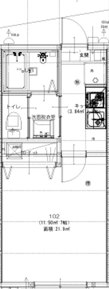 川辺の朝とエスプレッソの間取り