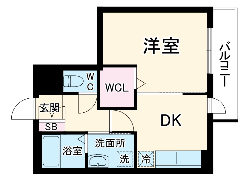 ラ・リュールMJの間取り