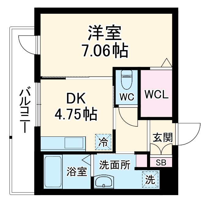 ラ・リュールMJの間取り