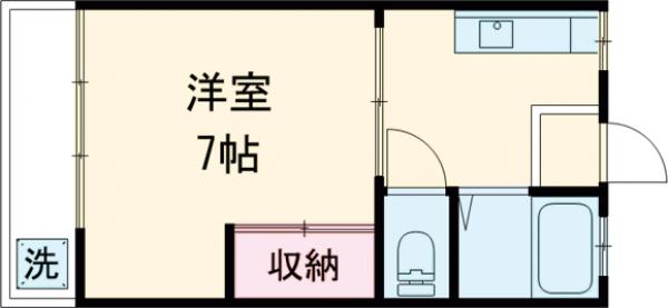 ハイツカナンの間取り