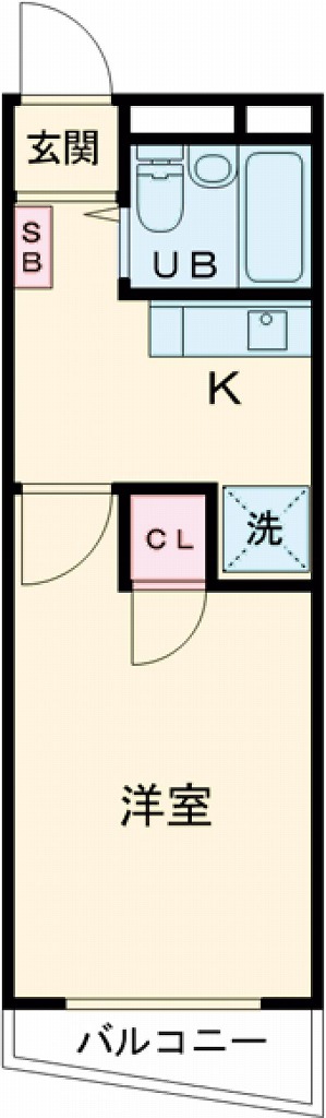 ADX南阿佐ヶ谷の間取り
