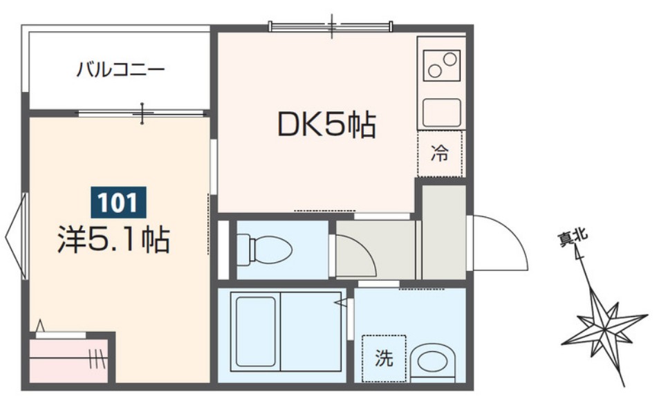 クオーレ小手指の間取り