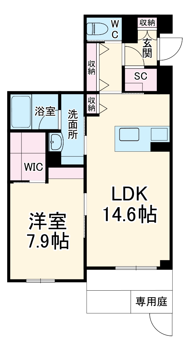 レオナ雅の間取り