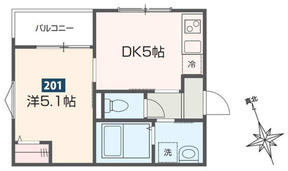 クオーレ小手指の間取り