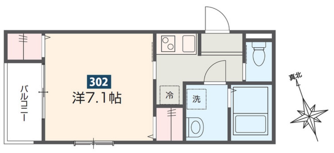 クオーレ小手指の間取り