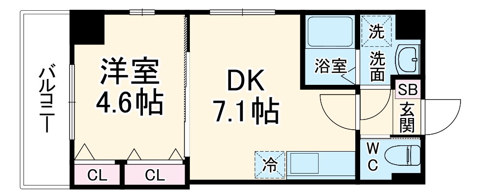 ステイビルⅡの間取り