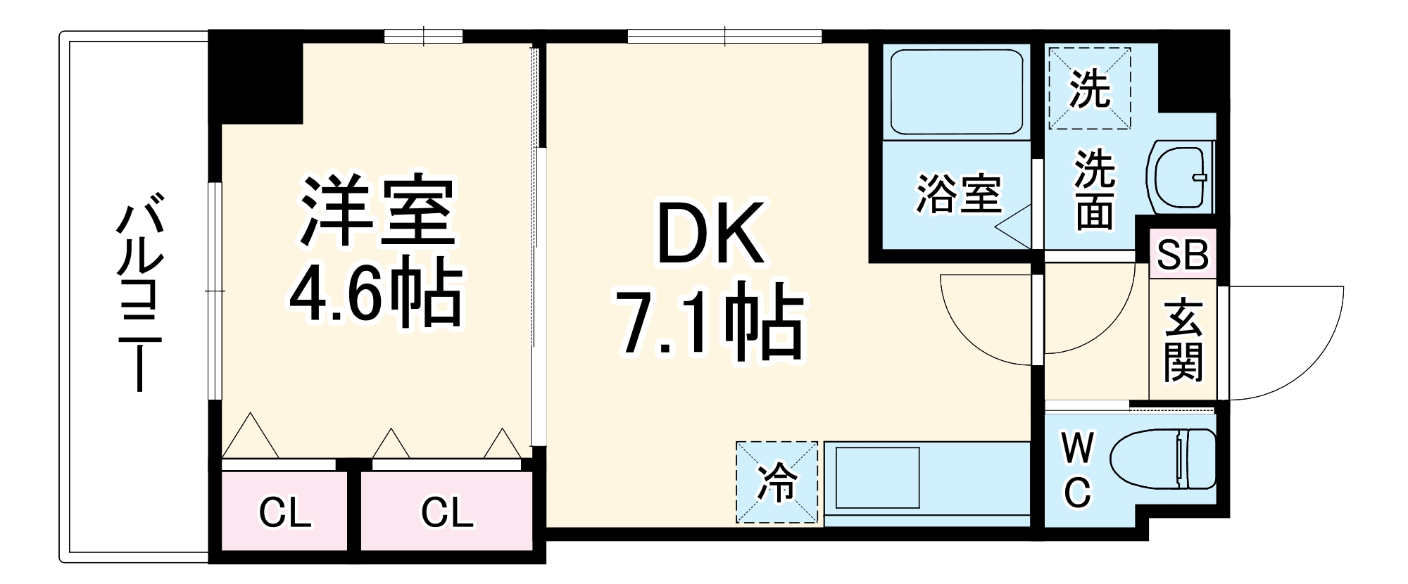 ステイビルⅡの間取り