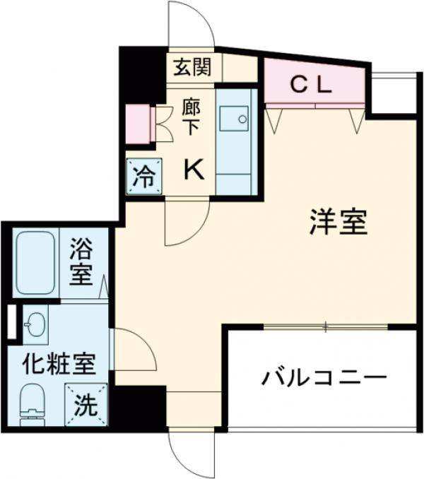 REGOLITH押上・702号室の間取り