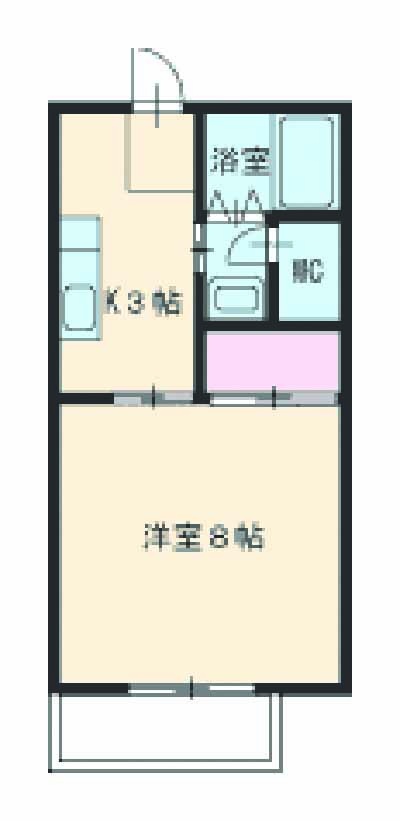 エタニティーPartⅡの間取り