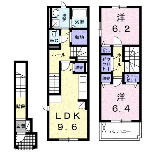 アバンツァート・02010号室の間取り