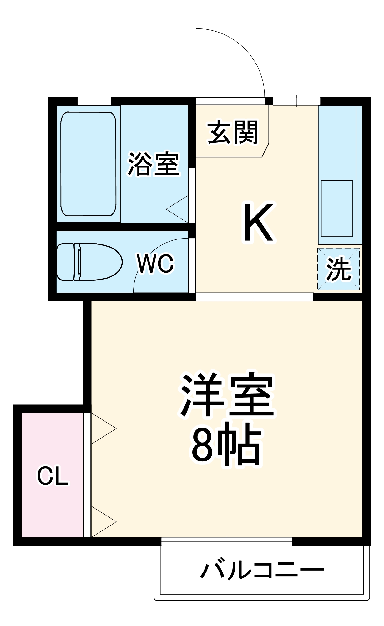 キティハウスの間取り