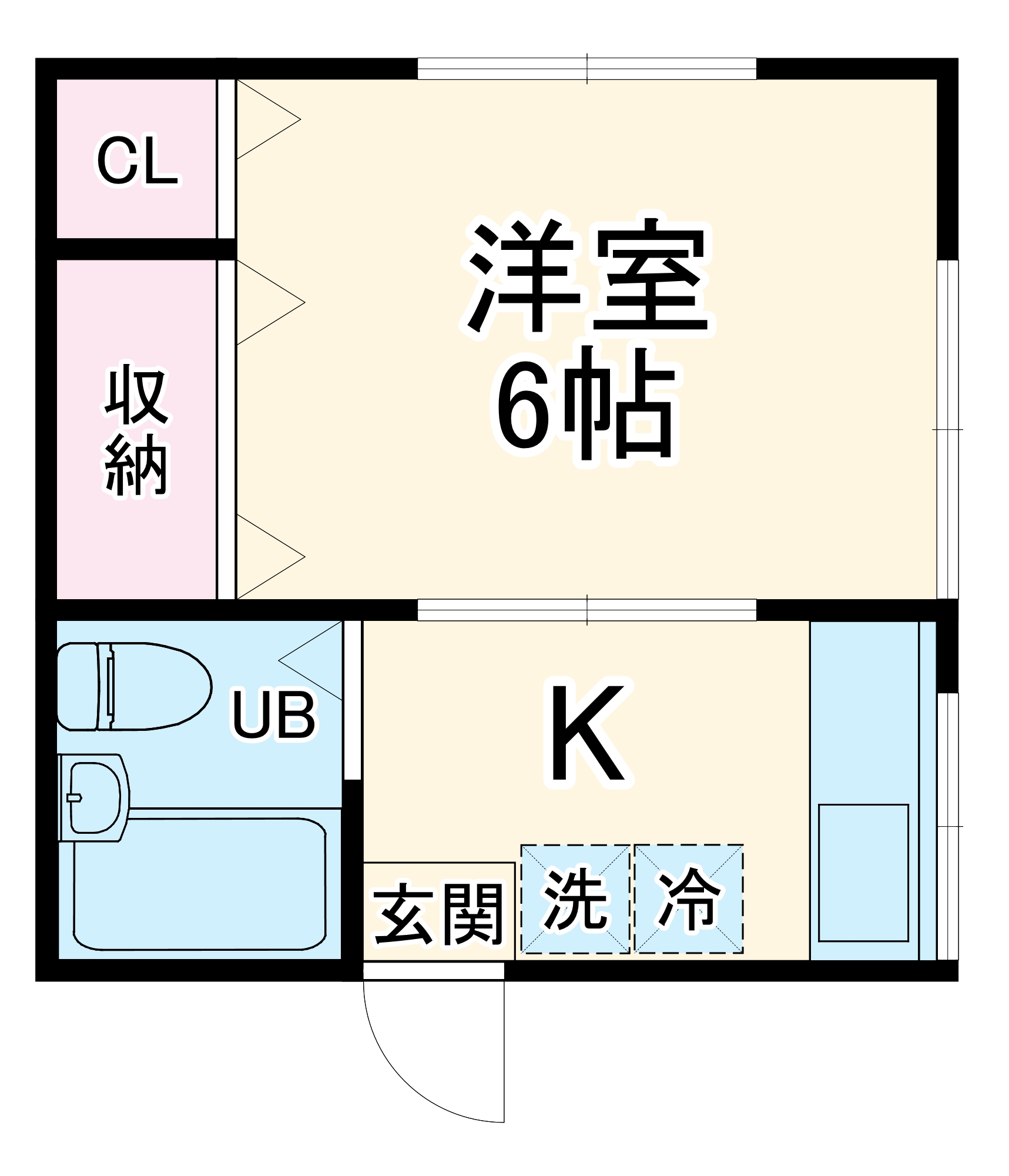 ル・メユール南矢名の間取り
