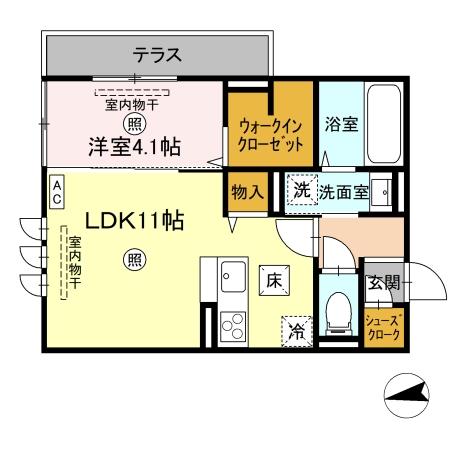 ロンターノの間取り