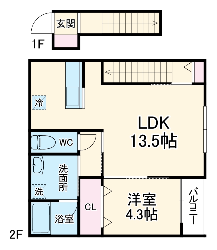 ブルームマーレの間取り