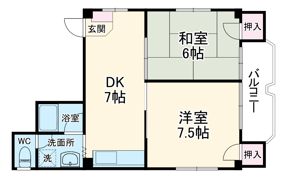アクティ長池の間取り