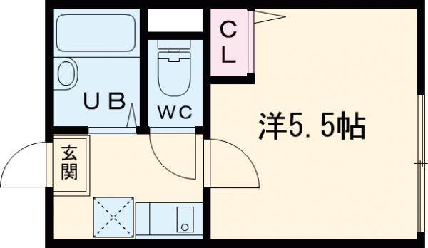 ブライトコート綾瀬Ⅱ・101号室の間取り