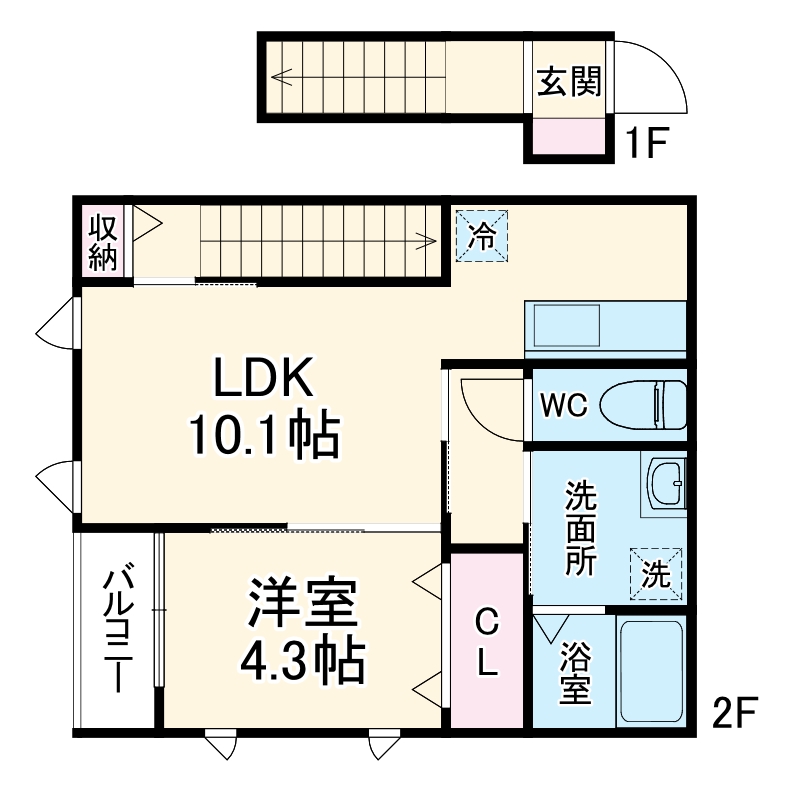 ブルームマーレの間取り