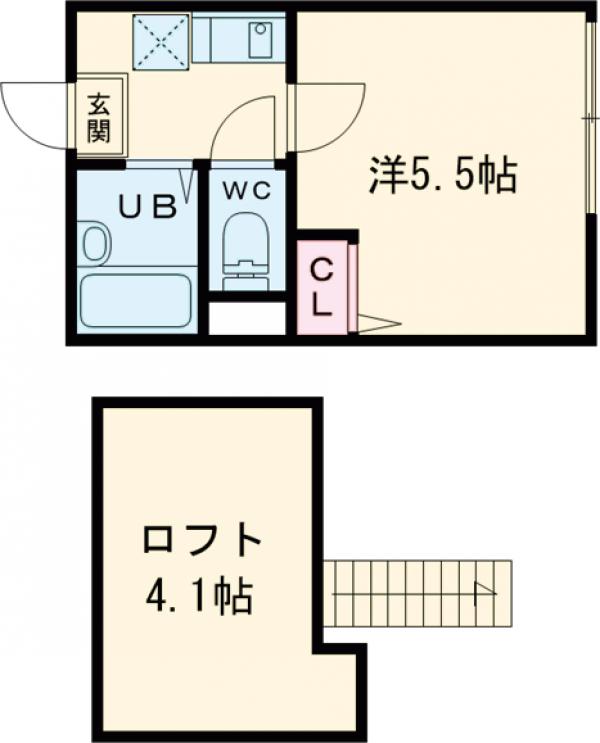 ブライトコート綾瀬Ⅱ・302号室の間取り