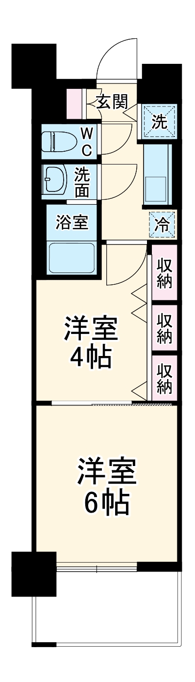 S-RESIDENCE上社aureateの間取り