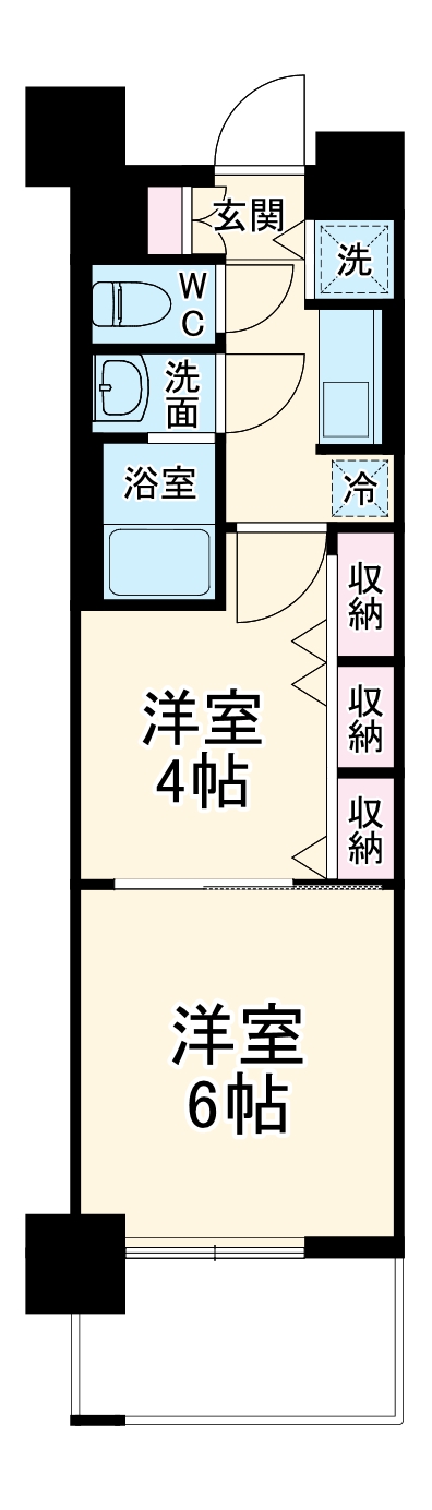 S-RESIDENCE上社aureateの間取り