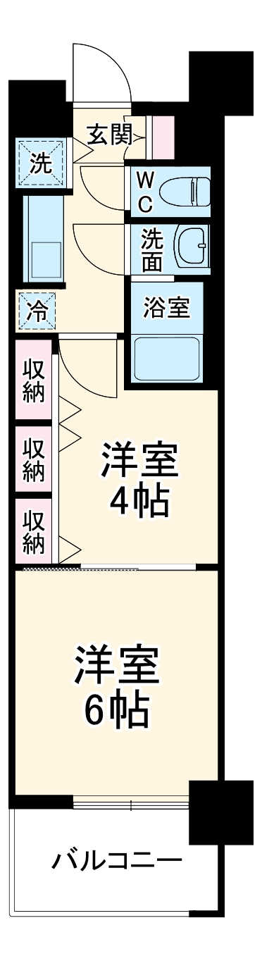 S-RESIDENCE上社aureateの間取り