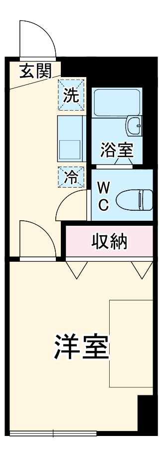 レオパレスひえだの間取り