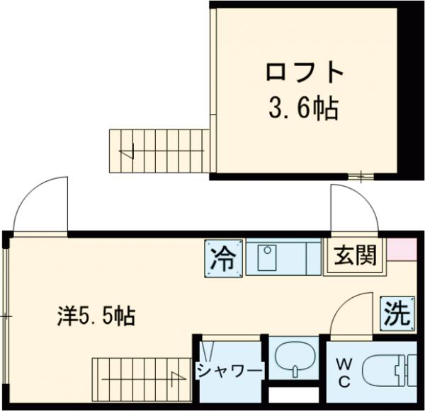 （仮称）早宮一丁目②・207号室の間取り