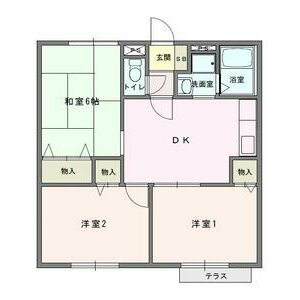 フォレストパークⅡの間取り