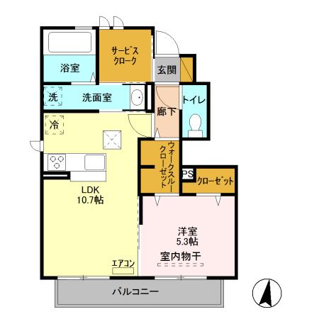 エテルナの間取り