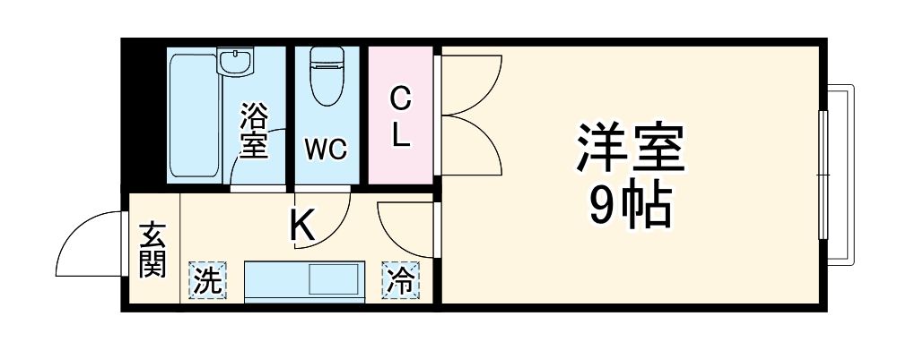 穴川ハイリビング弐番館の間取り